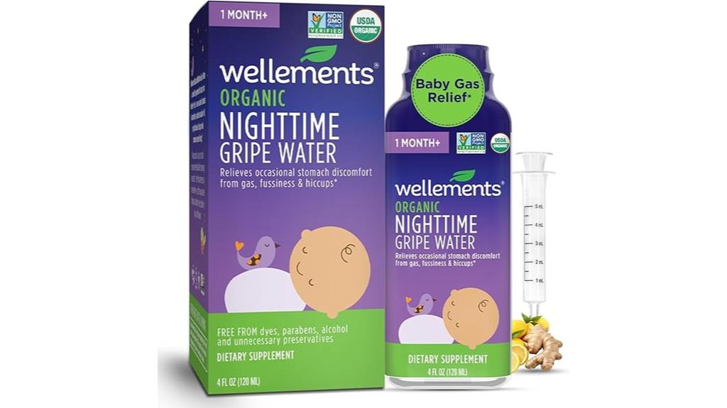 organic baby nighttime remedy