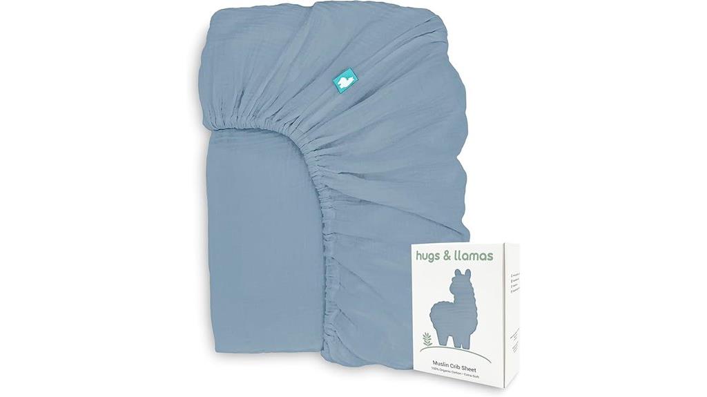 organic cotton crib sheet