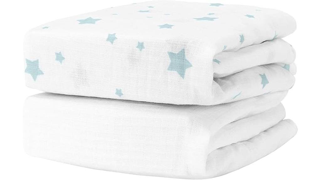 organic crib sheet set