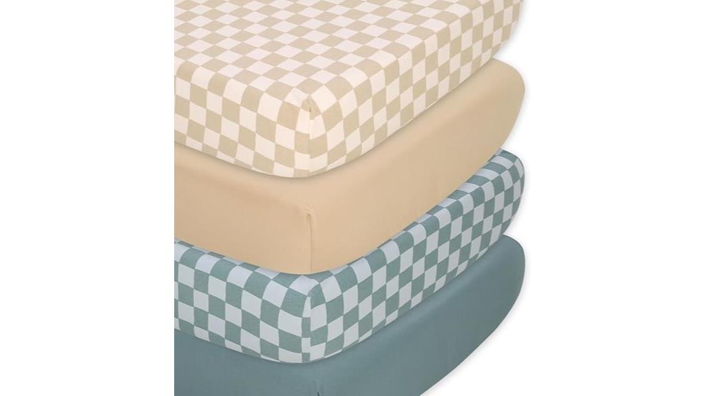 organic crib sheet set