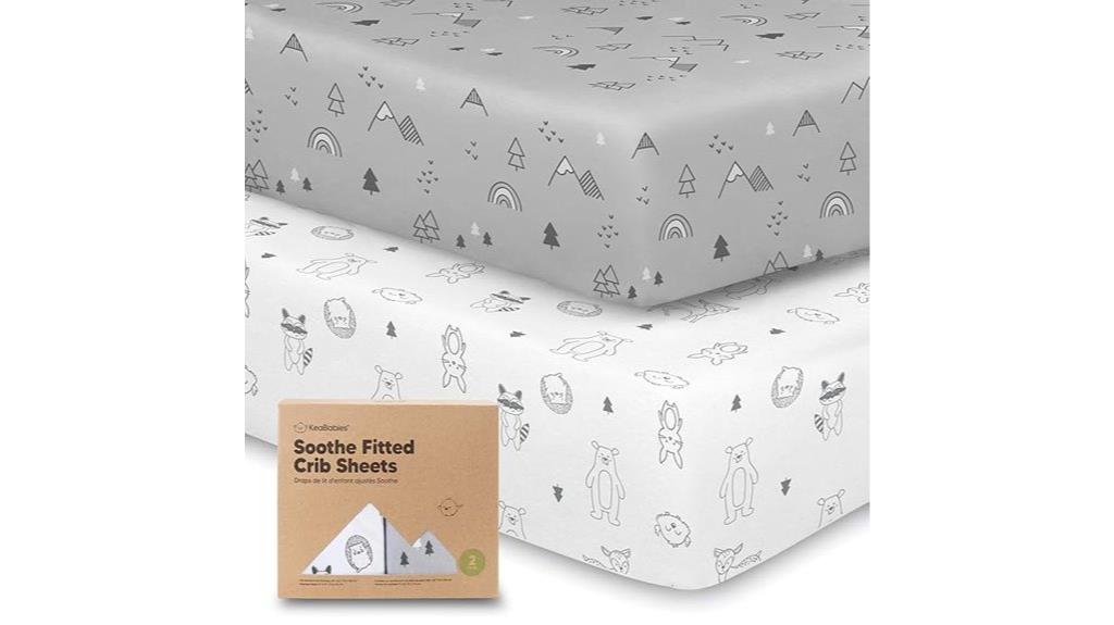 organic crib sheet set