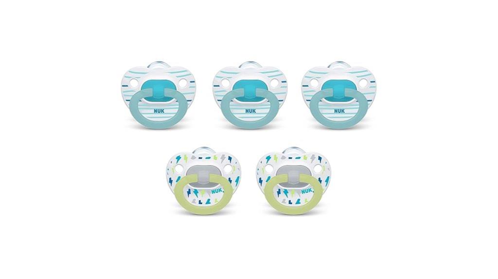 orthodontic pacifiers 5 pack