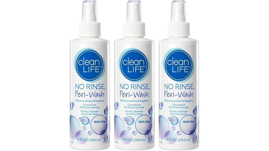 pack of three peri wash