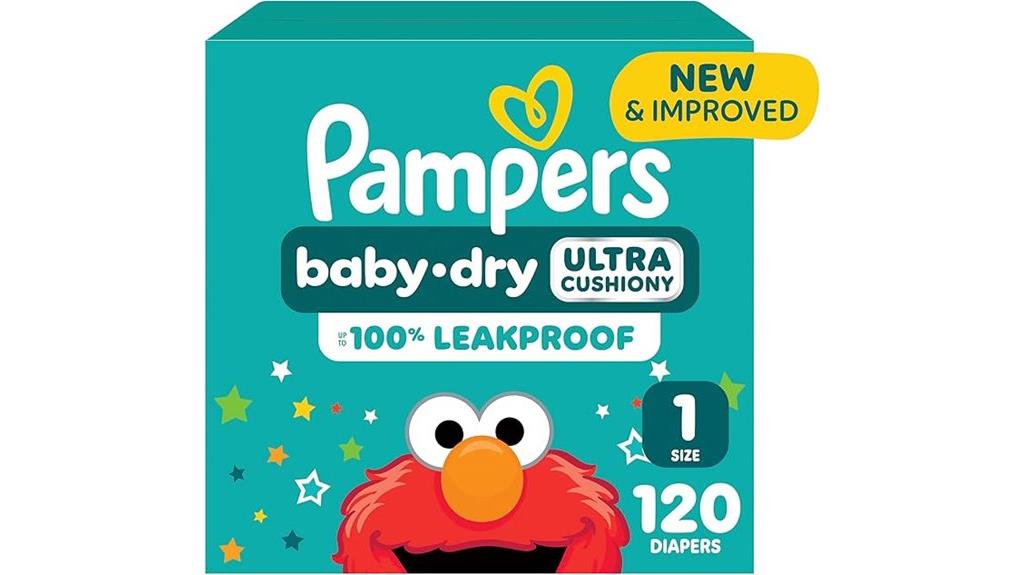 pampers size 1 120 pack