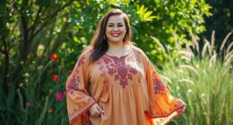 plus size boho tops selection