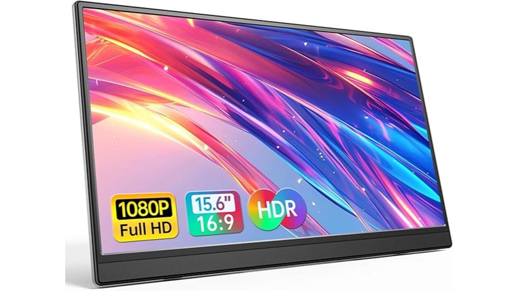 portable 15 6 1080p travel monitor