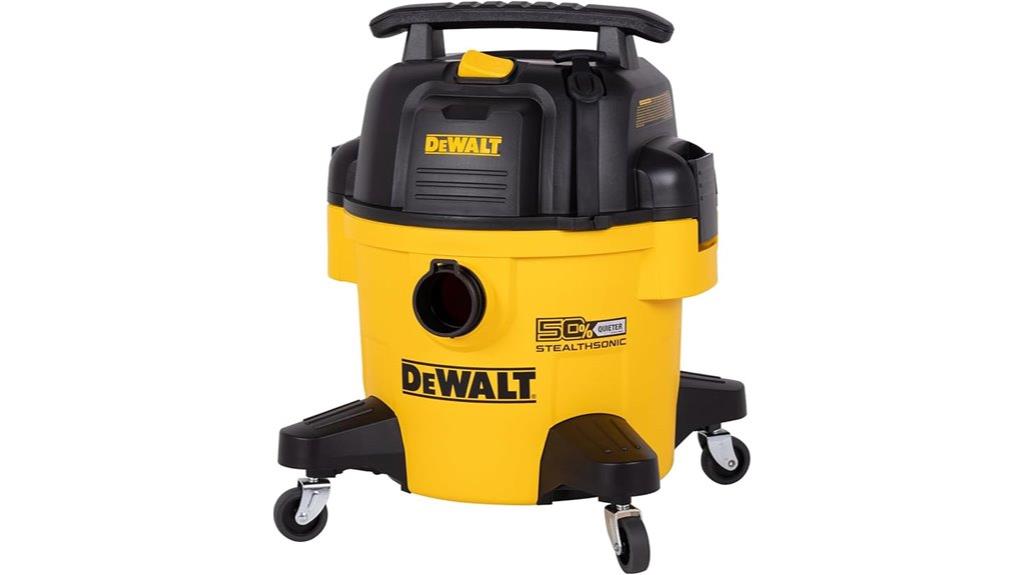 portable 6 gallon wet dry vacuum