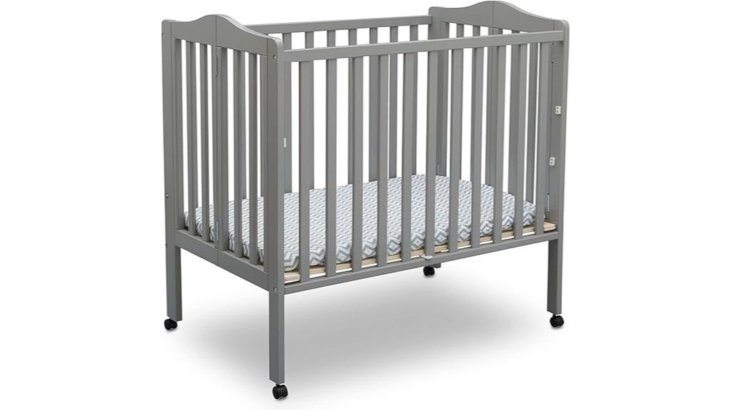 portable baby crib mattress