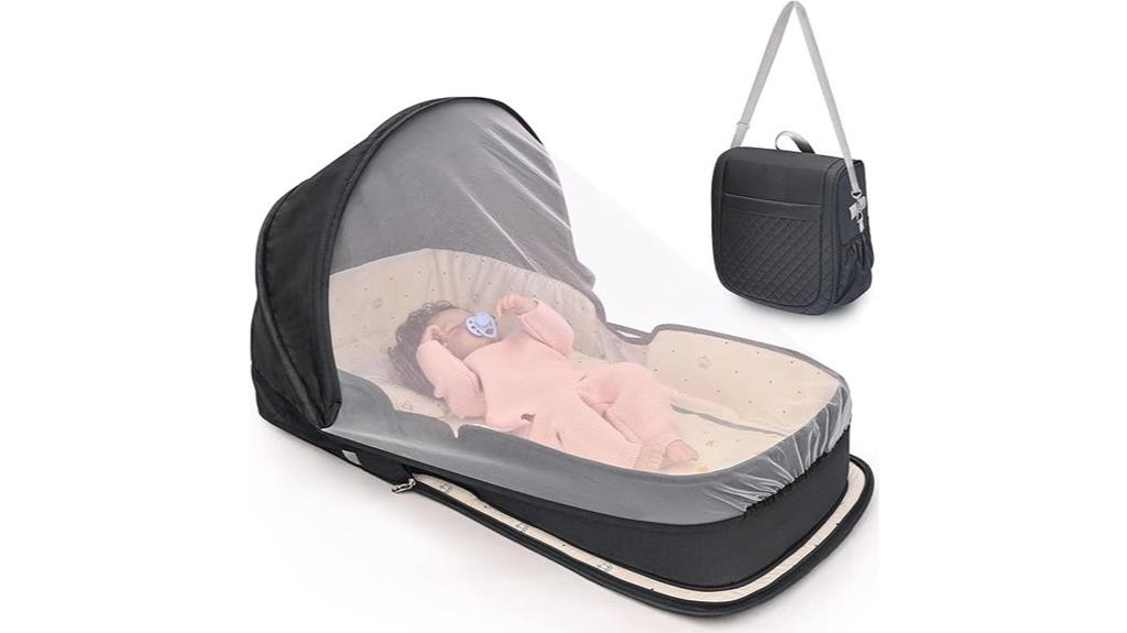 portable baby travel bassinet