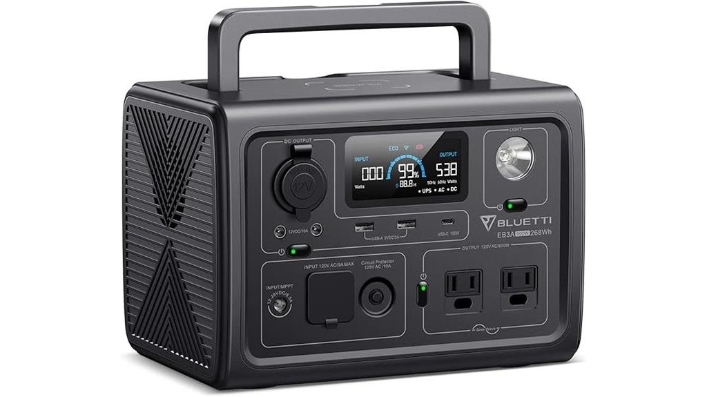 portable battery power station