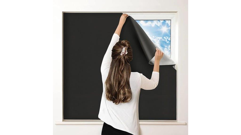 portable bedroom blackout curtains
