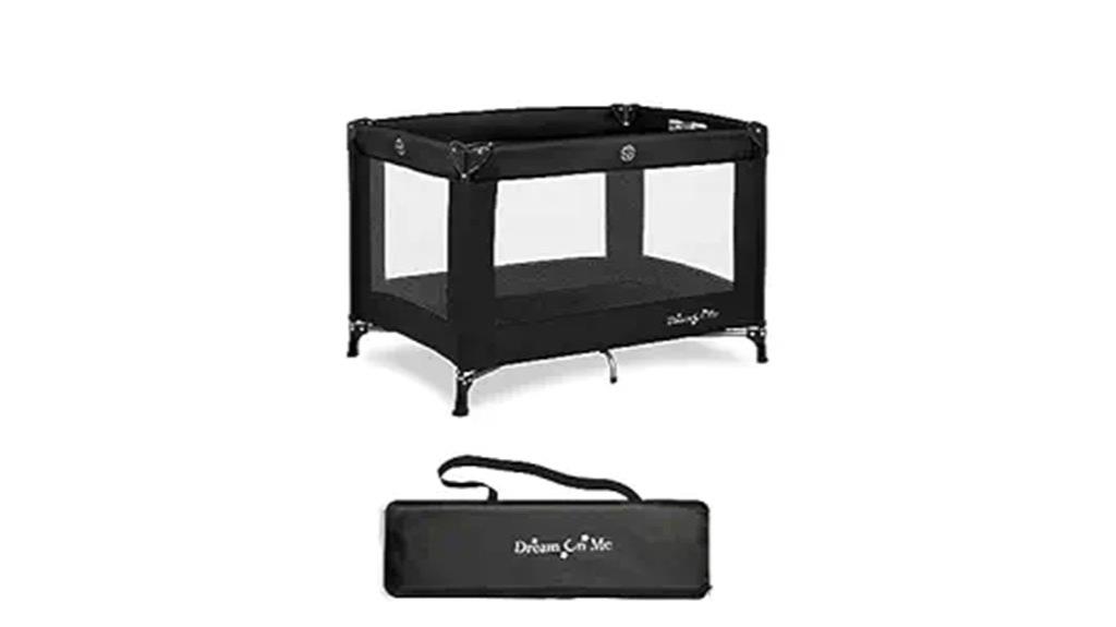 portable black playard