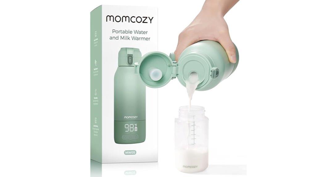 portable dual mode milk warmer