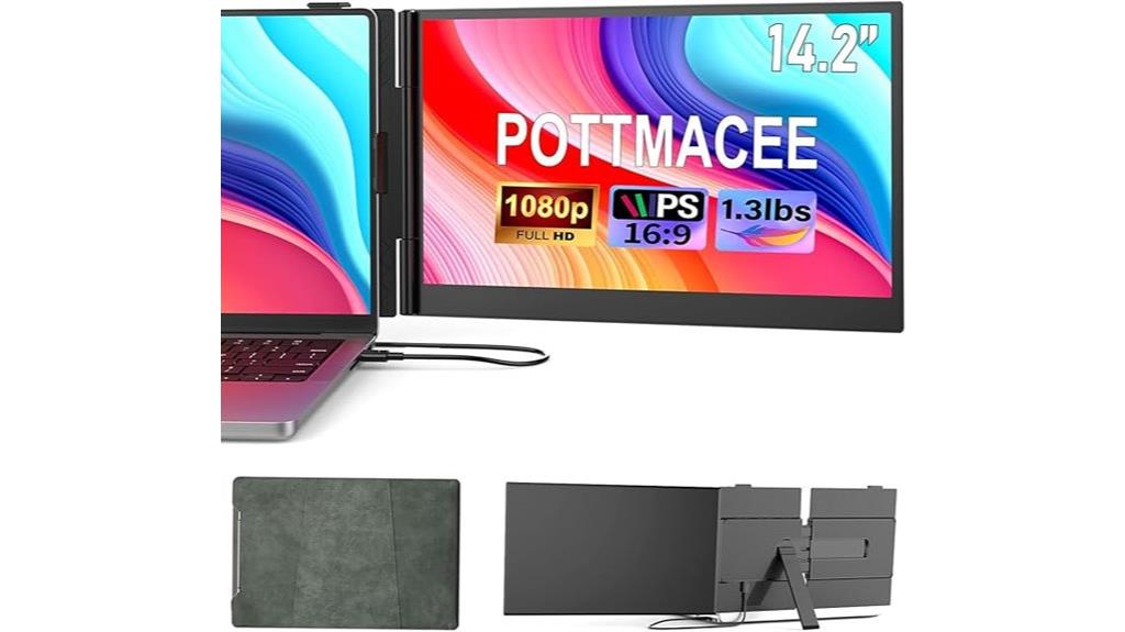 portable fhd dual monitor