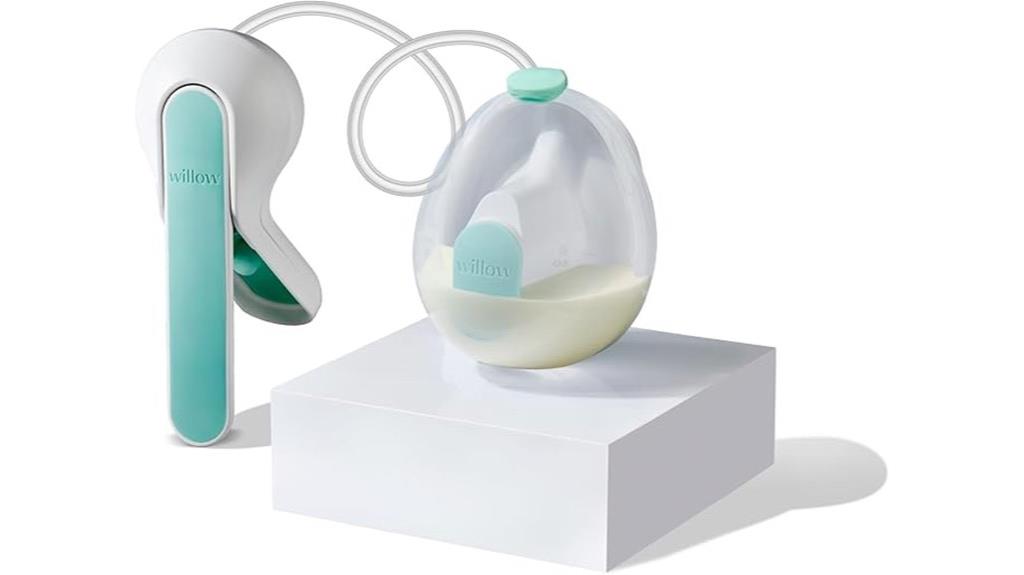 portable manual breast pump
