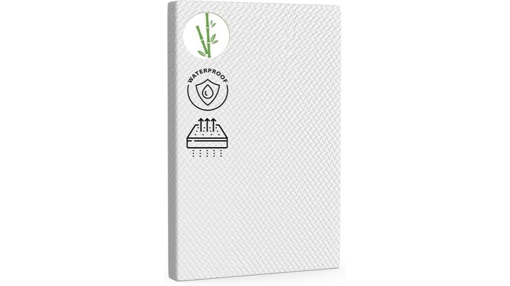 portable mattress topper size