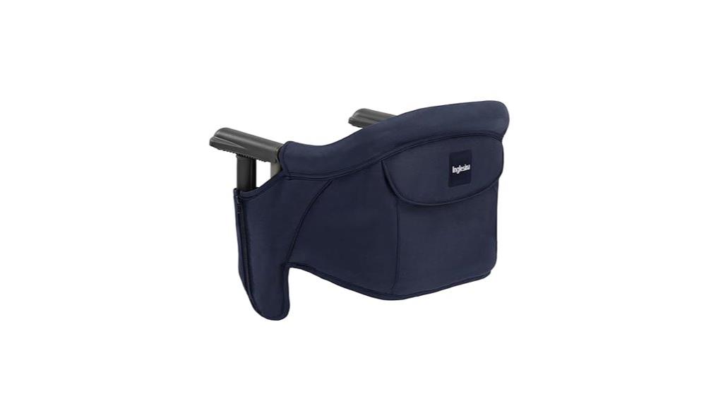 portable navy baby chair