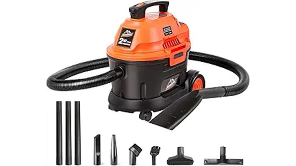 portable utility wet dry vacuum
