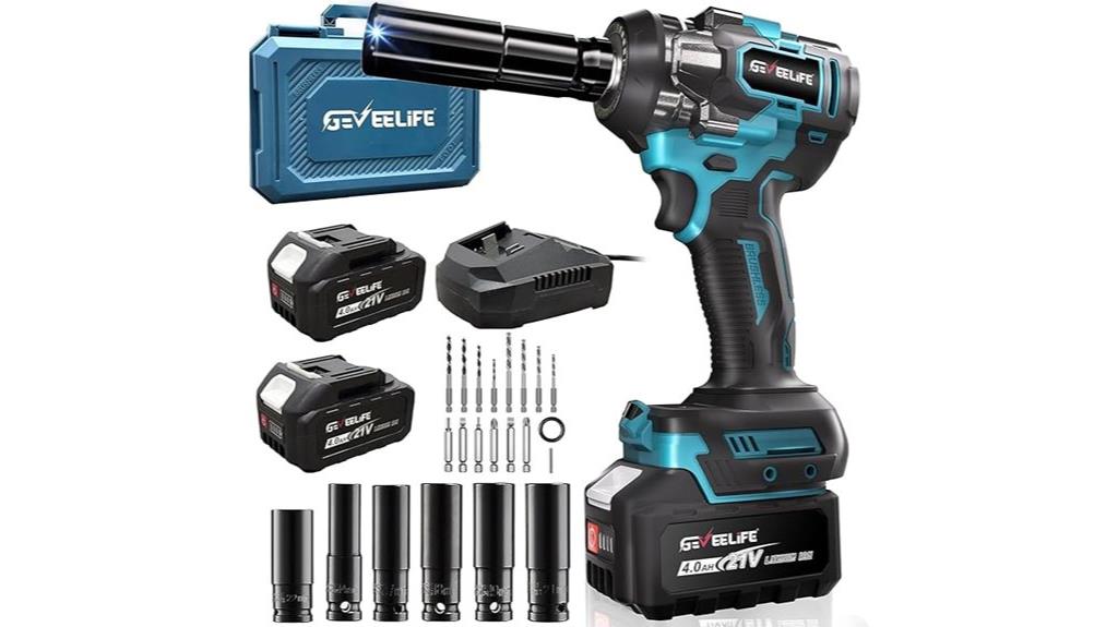 powerful cordless impact wrench