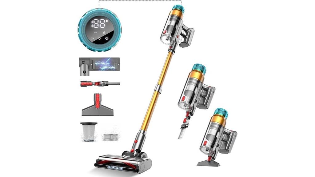 powerful cordless stick vacuum