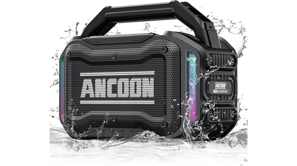 powerful waterproof tws speaker