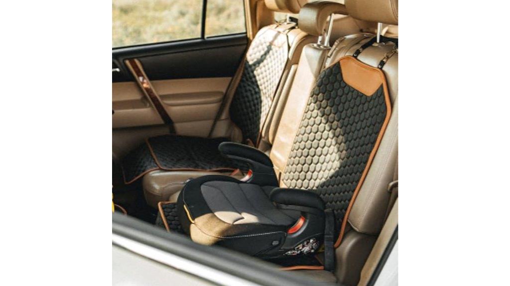 premium leather child seat cover