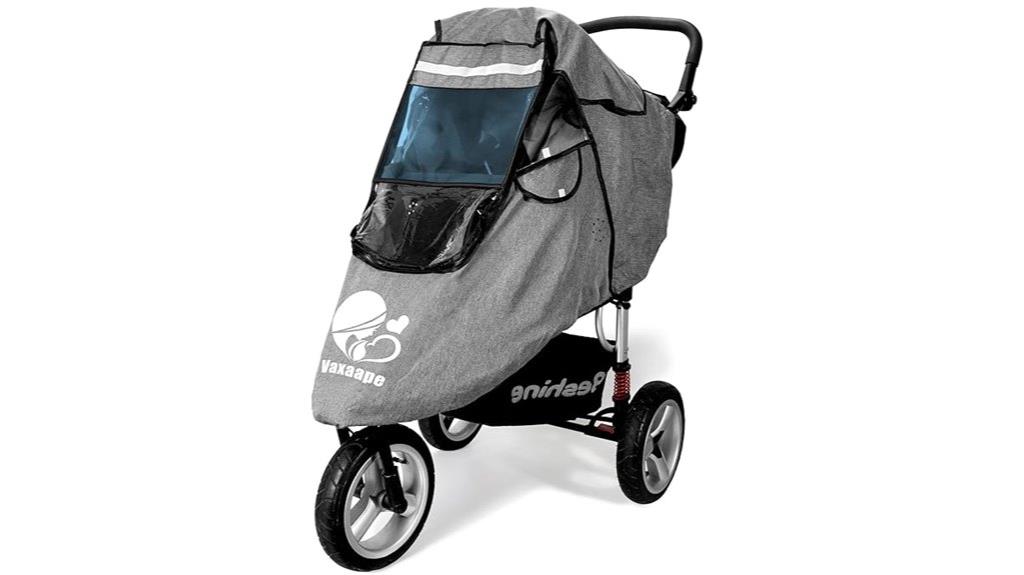 protects stroller from rain