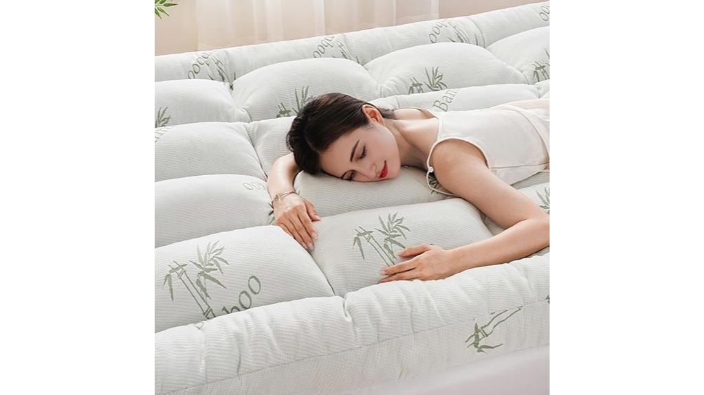 queen sized memory foam topper