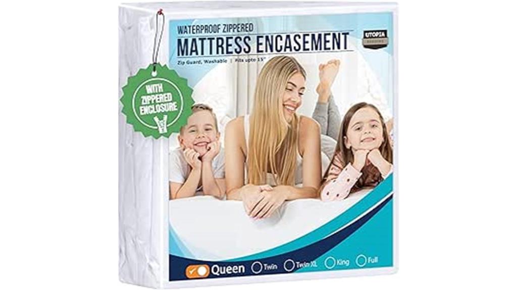 queen waterproof mattress protector