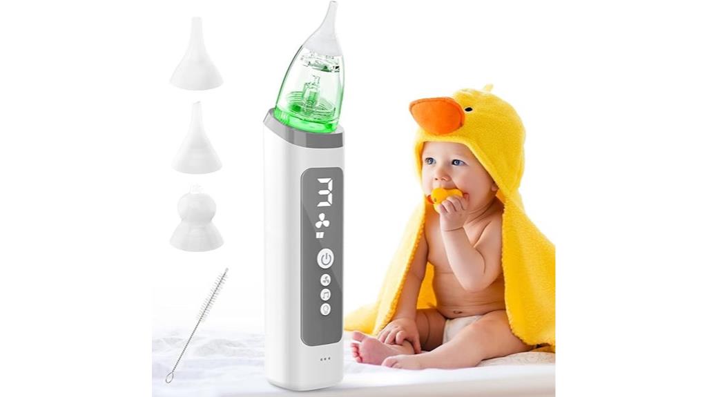 rechargeable baby nasal aspirator