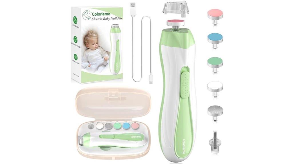 rechargeable nail trimmer kit