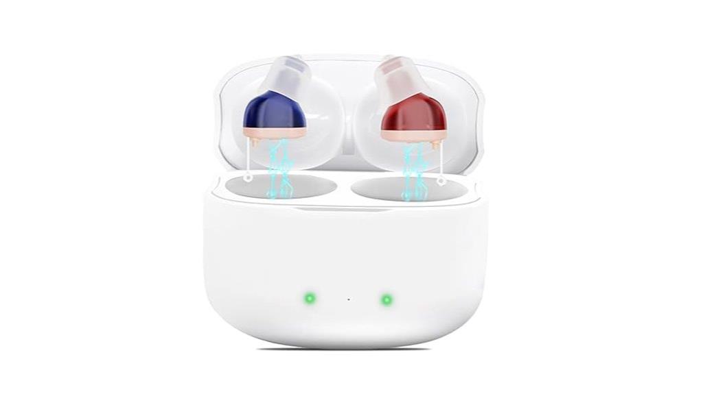 rechargeable noise canceling hearing aids