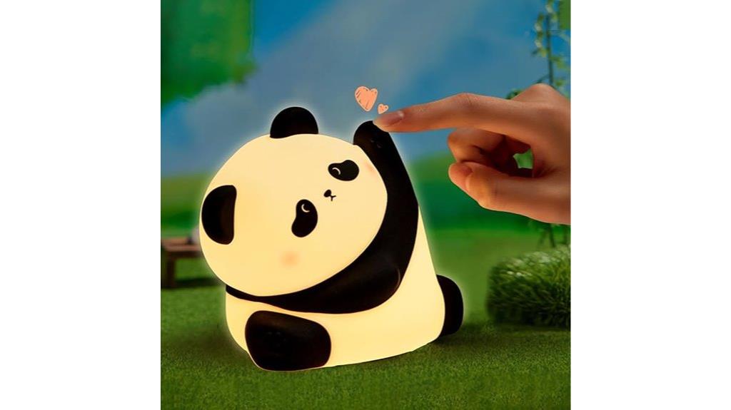 rechargeable panda night light