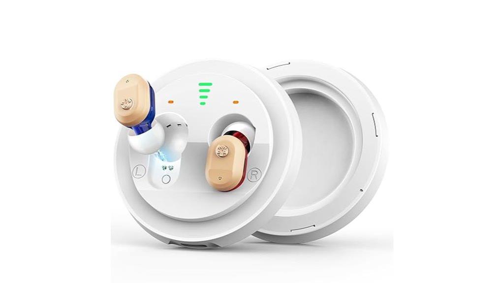rechargeable senior hearing aids