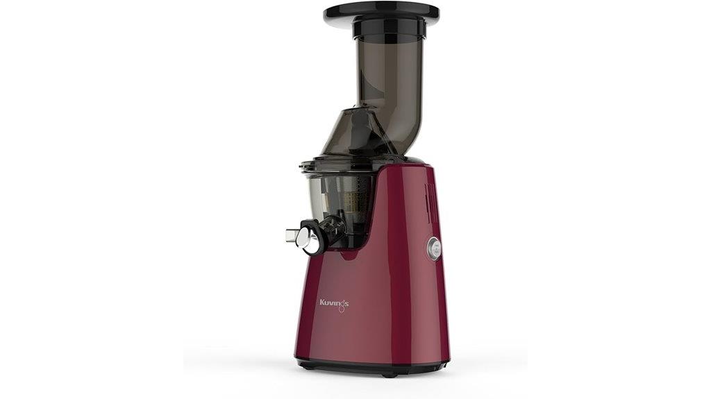 red kuvings slow juicer