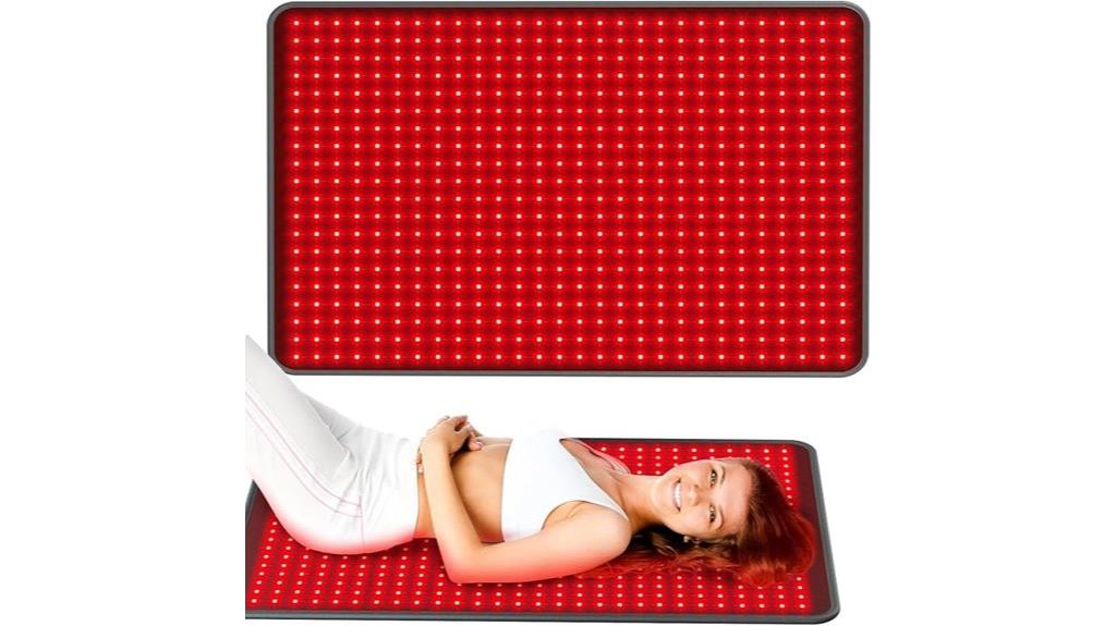 red light therapy mat