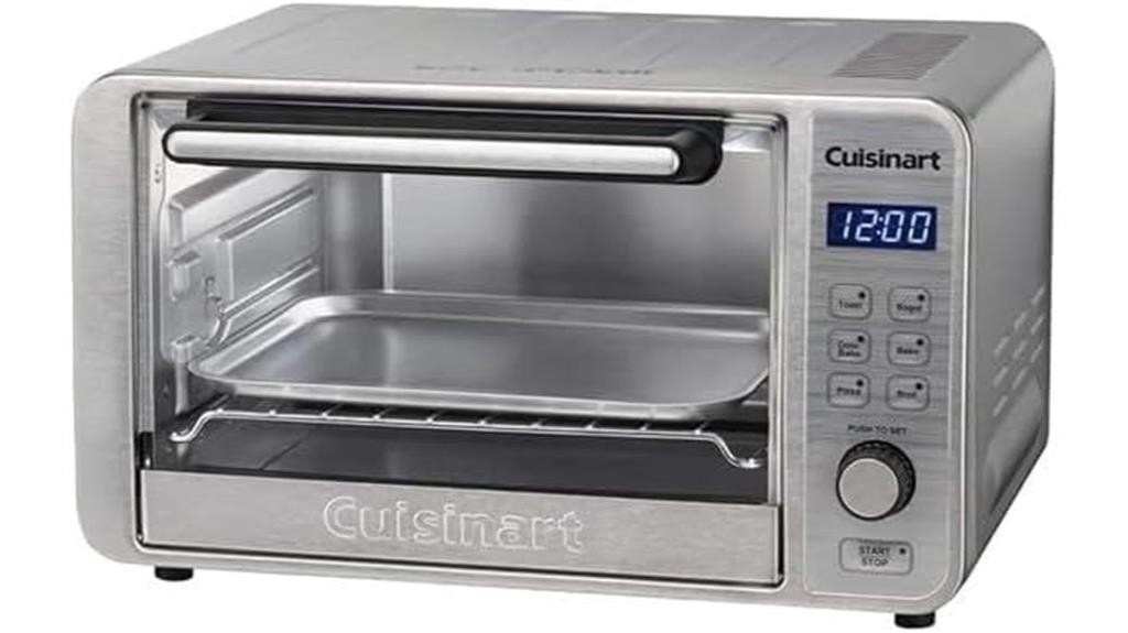 renewed silver digital oven