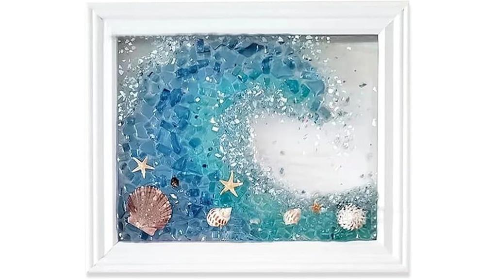 resin beach art kit