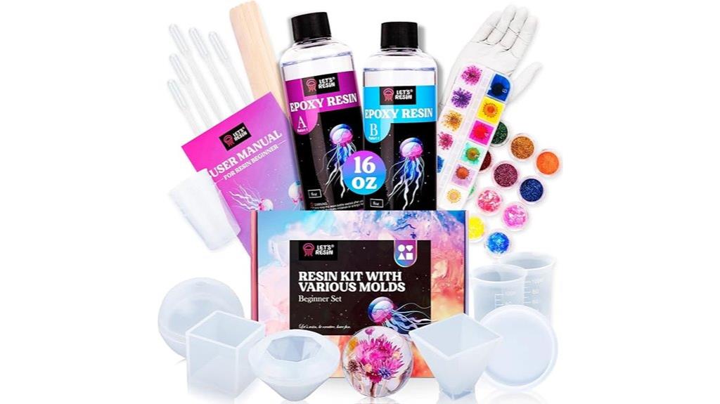 resin kit with molds