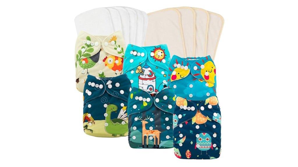 reusable cloth diaper set