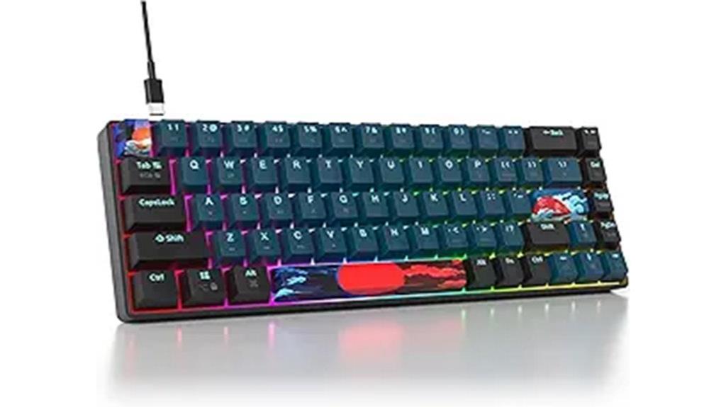 rgb backlit red switch