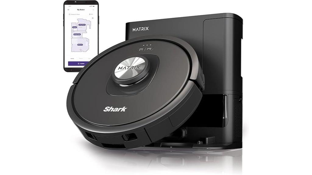 robot vacuum with self emptying