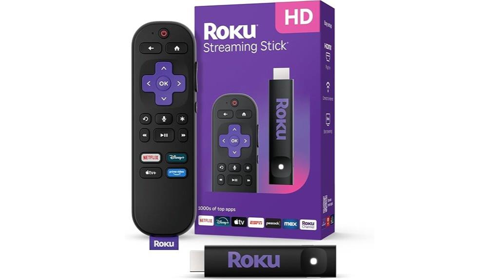 roku hd streaming device