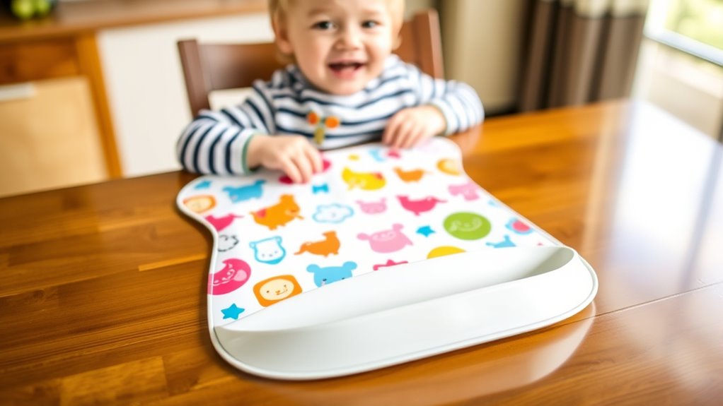 safe adjustable easy clean bibs