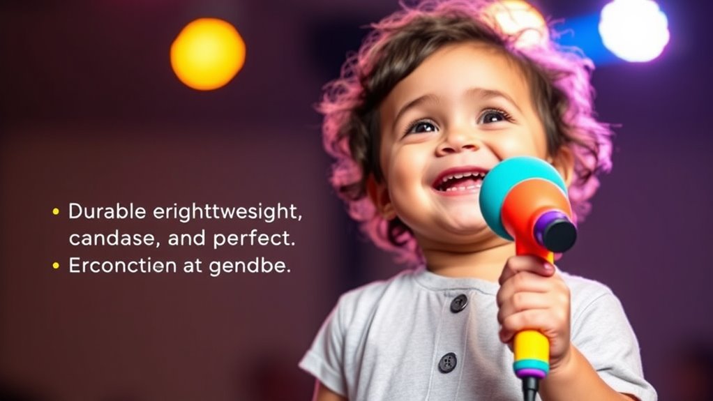 safe durable engaging microphone