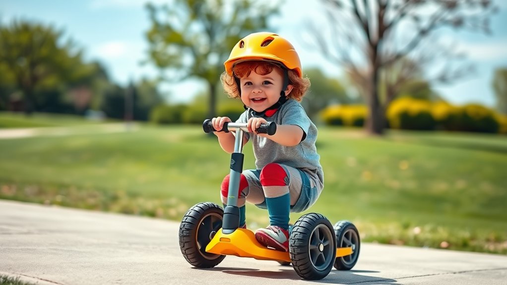 safe stable adjustable scooter