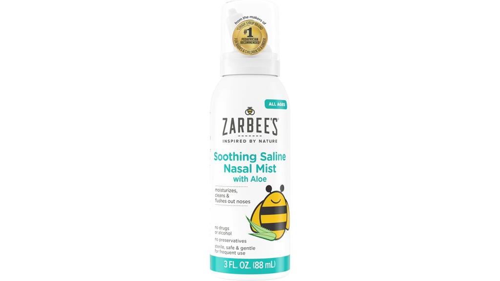 saline nasal spray aloe
