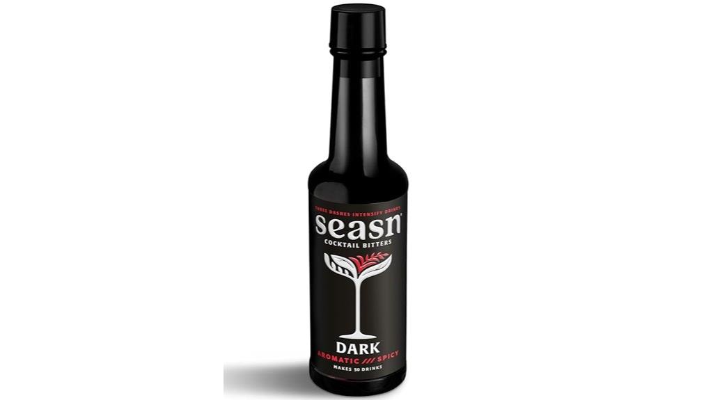 sea inspired dark cocktail bitters