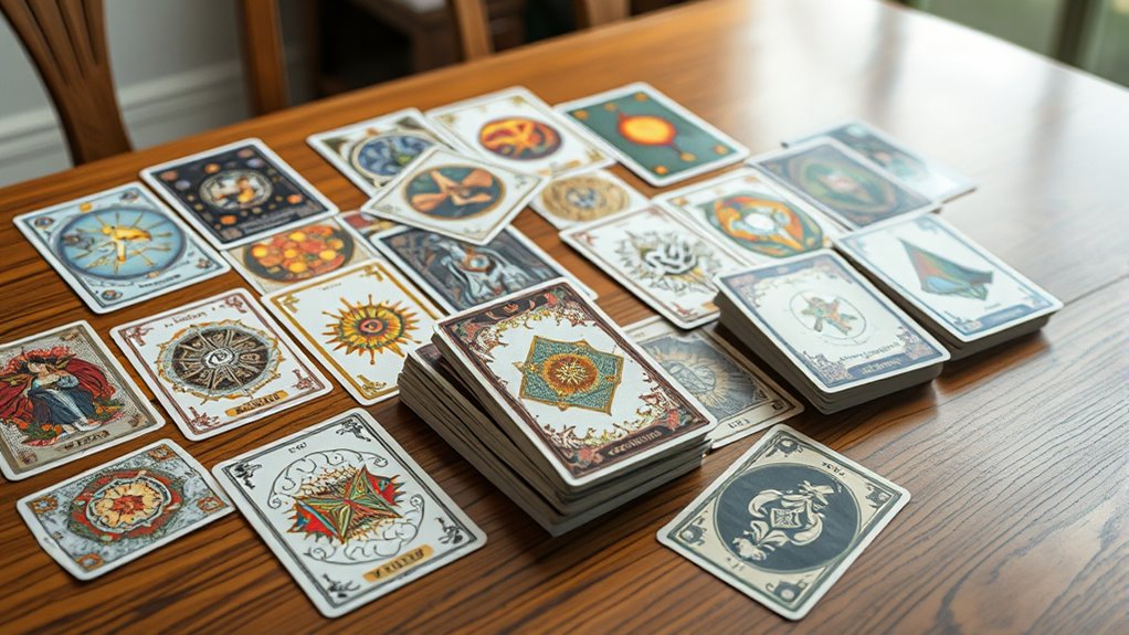 selecting suitable tarot decks