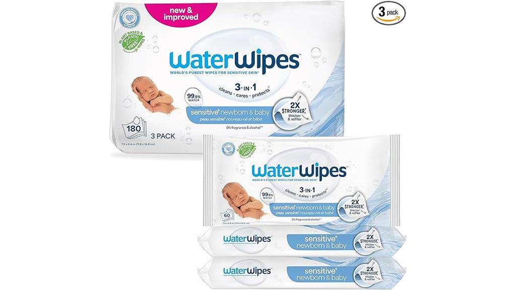 sensitive baby wipes pack